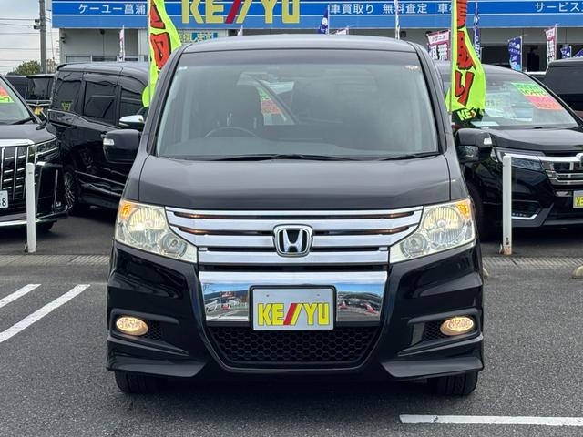 ステップワゴンスパーダ Z 9型フローティングナビ フルセグ Bluetoothオーディオ バックカメラ スマートキー ETC ドラレコ 両側電動スライド 純正アルミ オートエアコン HID フォグ オートライト パドルシフト(17枚目)