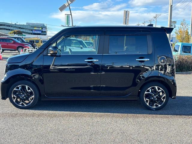 N-WGNカスタム L・ターボホンダセンシング 禁煙1オーナー車 純正ナビ ヒーター付ハーフレザーシート 衝突軽減ブレーキ レーダークルーズ コーナーセンサー ETC バックカメラ フルセグ Bluetoothオーディオ LEDライト パドルシフト(19枚目)