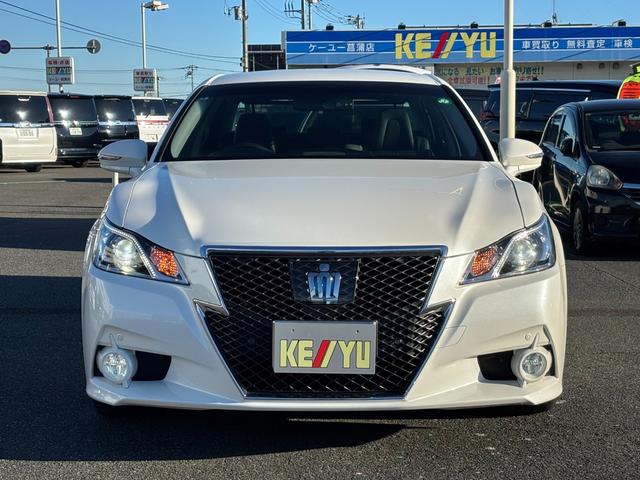 クラウンハイブリッド アスリートS アドバンストパッケージ 禁煙1オーナー レザーシートパッケージ メーカーオプションスパッタリングアルミ メーカーオプション8インチナビ フルセグ ETC ドラレコ スマートキー プッシュスタート HIDライト LEDフォグ(17枚目)