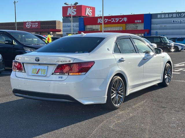 クラウンハイブリッド アスリートS アドバンストパッケージ 禁煙1オーナー レザーシートパッケージ メーカーオプションスパッタリングアルミ メーカーオプション8インチナビ フルセグ ETC ドラレコ スマートキー プッシュスタート HIDライト LEDフォグ(22枚目)