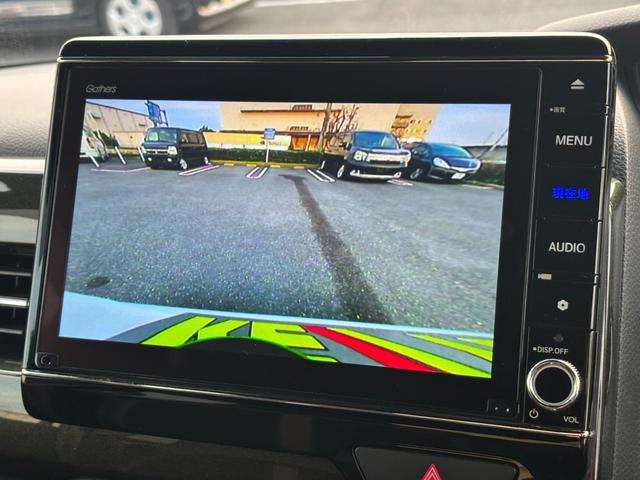 N-BOXカスタム G・Lターボホンダセンシング 禁煙車 純正8型ナビ 両側電動スライド バックカメラ ETC 衝突軽減装置 車線逸脱警報 Bluetoothオーディオ フルセグTV DVD再生 前後ドラレコ ハーフレザー シートヒーター 純正アルミ(8枚目)