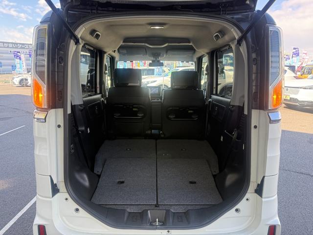 スペーシアカスタム ハイブリッドXSターボ 1オーナー SDナビ 両側電動スライド バックカメラ 衝突軽減装置 車線逸脱警報 Bluetoothオーディオ フルセグTV DVD再生 ハーフレザー シートヒーター LEDヘッドライト 純正アルミ(29枚目)