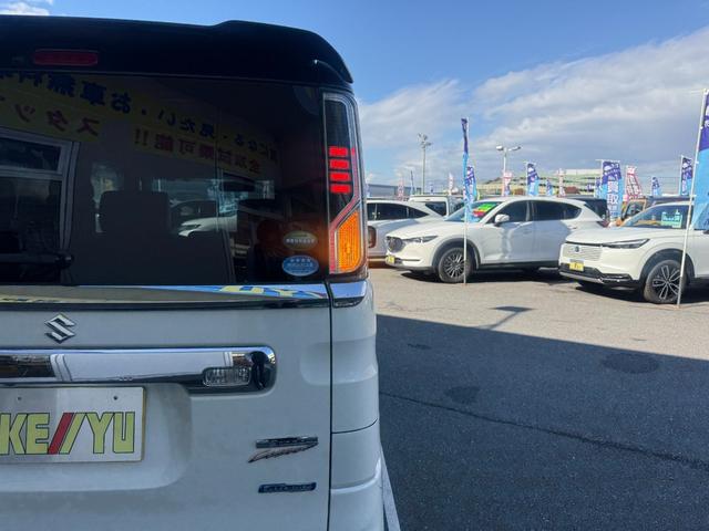 スペーシアカスタム ハイブリッドXSターボ 1オーナー SDナビ 両側電動スライド バックカメラ 衝突軽減装置 車線逸脱警報 Bluetoothオーディオ フルセグTV DVD再生 ハーフレザー シートヒーター LEDヘッドライト 純正アルミ(45枚目)