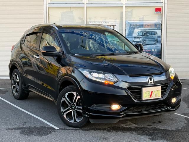 ヴェゼル ハイブリッドＺ　禁煙車　純正８型ナビ　バックカメラ　ＥＴＣ　衝突軽減装置　Ｂｌｕｅｔｏｏｔｈオーディオ　フルセグＴＶ　ＤＶＤ再生　ＬＥＤヘッドライト　ハーフレザー　シートヒーター　クルコン　パドルシフト　純正アルミ（24枚目）