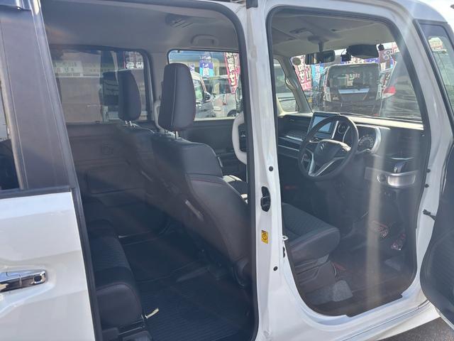 スペーシアカスタム ハイブリッドＸＳターボ　禁煙１オーナー車　衝突軽減装置　車線逸脱警報　メモリーナビ　バックカメラ　両側電動スライド　ＥＴＣ　純正１５ＡＷ　ヒーター付ハーフレザー　ＬＥＤヘッドライト　フォグ　クルコン　パドルシフト　ドラレコ（16枚目）