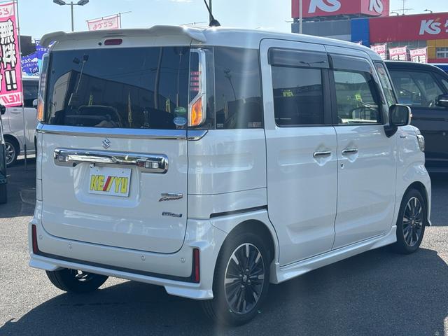 スペーシアカスタム ハイブリッドＸＳターボ　禁煙１オーナー車　衝突軽減装置　車線逸脱警報　メモリーナビ　バックカメラ　両側電動スライド　ＥＴＣ　純正１５ＡＷ　ヒーター付ハーフレザー　ＬＥＤヘッドライト　フォグ　クルコン　パドルシフト　ドラレコ（22枚目）