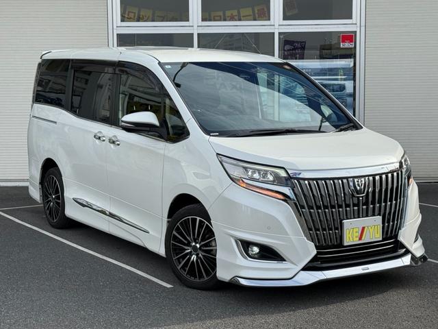 エスクァイア Ｇｉ　禁煙１オーナー　モデリスタフルエアロ　黒革シート　９型ＳＤナビ　後席モニター　両側電動スライド　バックカメラ　ＥＴＣ　衝突軽減装置　車線逸脱警報　Ｂｌｕｅｔｏｏｔｈオーディオ　フルセグＴＶ　ＤＶＤ再生（24枚目）