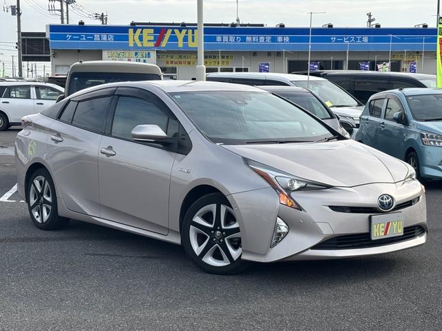 プリウス Aプレミアム ツーリングセレクション 禁煙1オーナー 純正9型SDナビ 黒革電動シート バックカメラ ETC2.0 衝突軽減装置 車線逸脱警報 BSM Bluetoothオーディオ フルセグTV 追従クルコン 100V電源 シートヒーター(23枚目)