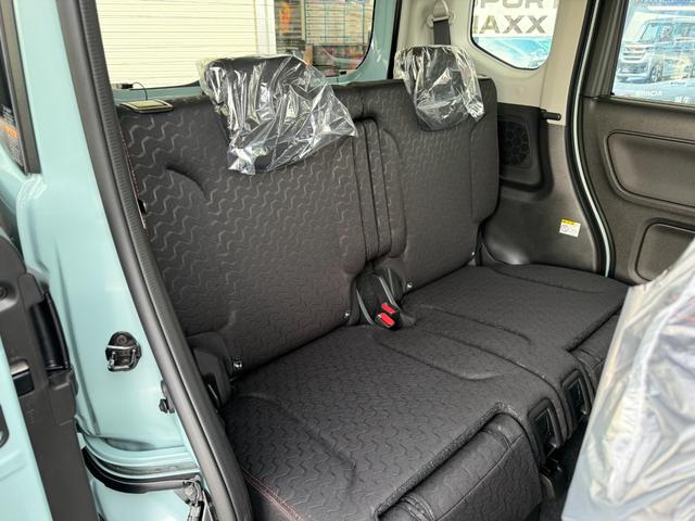 スペーシアギア ハイブリッドＸＺ　ターボ　届出済未使用車　メーカー９型メモリーナビ　全方位カメラ　両側電動スライド　マルチユースフラップ　衝突軽減装置　車線逸脱警報　コーナーセンサー　Ｂｌｕｅｔｏｏｔｈオーディオ　シート＆ステアリングヒーター（16枚目）