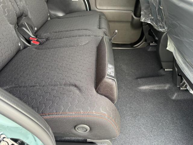 スペーシアギア ハイブリッドＸＺ　ターボ　届出済未使用車　メーカー９型メモリーナビ　全方位カメラ　両側電動スライド　マルチユースフラップ　衝突軽減装置　車線逸脱警報　コーナーセンサー　Ｂｌｕｅｔｏｏｔｈオーディオ　シート＆ステアリングヒーター（17枚目）