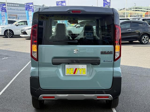 スペーシアギア ハイブリッドＸＺ　ターボ　届出済未使用車　メーカー９型メモリーナビ　全方位カメラ　両側電動スライド　マルチユースフラップ　衝突軽減装置　車線逸脱警報　コーナーセンサー　Ｂｌｕｅｔｏｏｔｈオーディオ　シート＆ステアリングヒーター（19枚目）