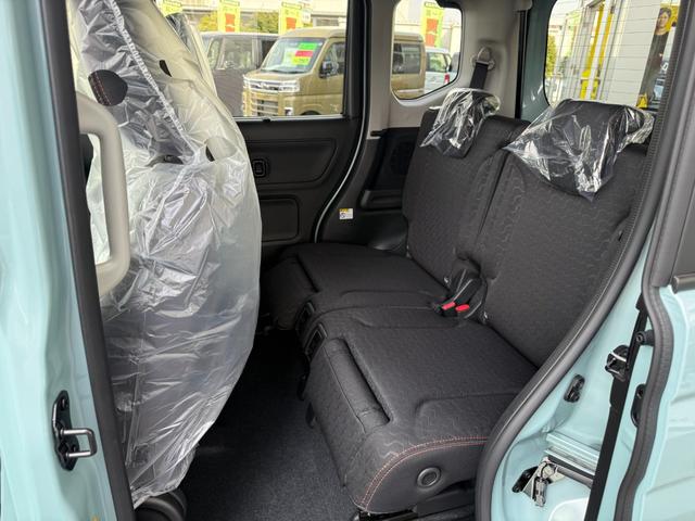 スペーシアギア ハイブリッドＸＺ　ターボ　届出済未使用車　メーカー９型メモリーナビ　全方位カメラ　両側電動スライド　マルチユースフラップ　衝突軽減装置　車線逸脱警報　コーナーセンサー　Ｂｌｕｅｔｏｏｔｈオーディオ　シート＆ステアリングヒーター（27枚目）