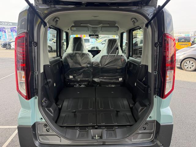 スペーシアギア ハイブリッドＸＺ　ターボ　届出済未使用車　メーカー９型メモリーナビ　全方位カメラ　両側電動スライド　マルチユースフラップ　衝突軽減装置　車線逸脱警報　コーナーセンサー　Ｂｌｕｅｔｏｏｔｈオーディオ　シート＆ステアリングヒーター（30枚目）