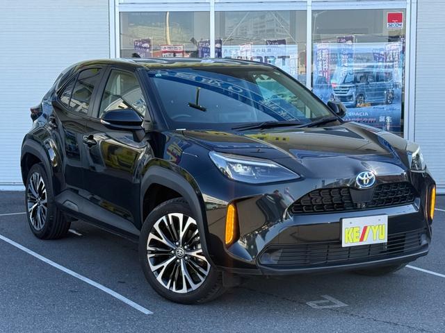 ヤリスクロス ハイブリッドZ 禁煙車 純正9インチディスプレイオーディオ 全方位カメラ ETC2.0 衝突軽減装置 車線逸脱警報 コーナーセンサー Bluetoothオーディオ 電動ハーフレザー シートヒーター LEDヘッドライト(24枚目)