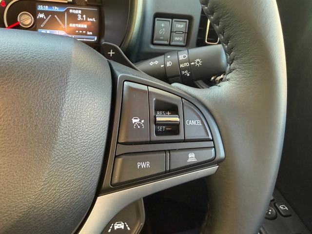 ハスラー タフワイルドターボ 届出済未使用車 メーカー9型ナビ 全方位カメラ 衝突軽減装置 車線逸脱警報 Bluetoothオーディオ フルセグ DVD コーナーセンサー シートヒーター ルーフレール 追従クルコン LEDライト(9枚目)