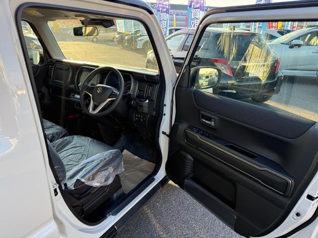 ハスラー タフワイルドターボ 届出済未使用車 メーカー9型ナビ 全方位カメラ 衝突軽減装置 車線逸脱警報 Bluetoothオーディオ フルセグ DVD コーナーセンサー シートヒーター ルーフレール 追従クルコン LEDライト(13枚目)