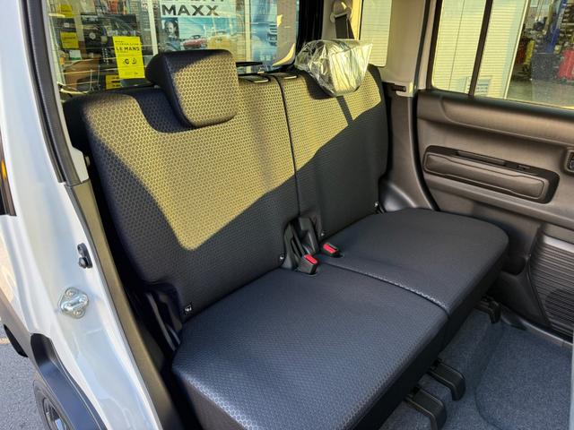 ハスラー タフワイルドターボ 届出済未使用車 メーカー9型ナビ 全方位カメラ 衝突軽減装置 車線逸脱警報 Bluetoothオーディオ フルセグ DVD コーナーセンサー シートヒーター ルーフレール 追従クルコン LEDライト(16枚目)