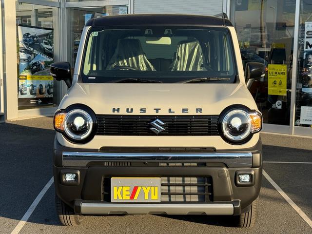 ハスラー タフワイルドターボ 届出済未使用車 メーカー9型ナビ 全方位カメラ 衝突軽減装置 車線逸脱警報 Bluetoothオーディオ フルセグ DVD コーナーセンサー シートヒーター ルーフレール 追従クルコン LEDライト(17枚目)