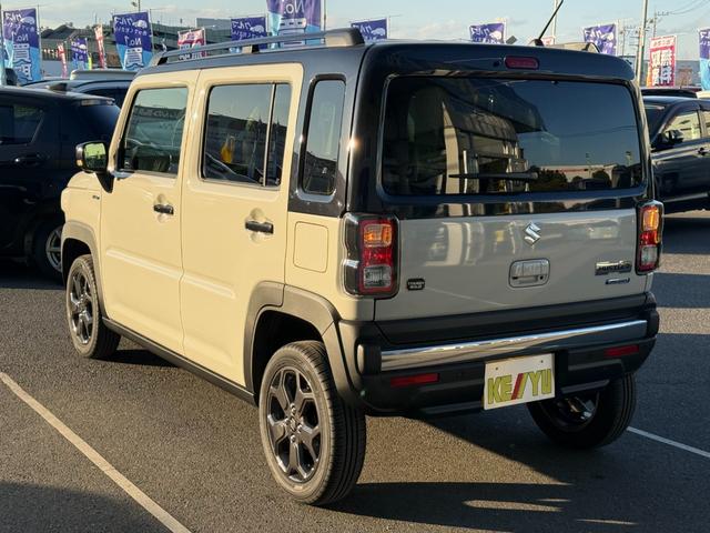 ハスラー タフワイルドターボ 届出済未使用車 メーカー9型ナビ 全方位カメラ 衝突軽減装置 車線逸脱警報 Bluetoothオーディオ フルセグ DVD コーナーセンサー シートヒーター ルーフレール 追従クルコン LEDライト(22枚目)