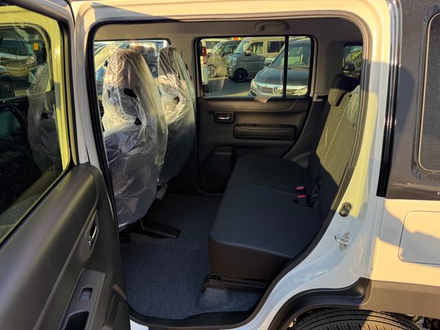 ハスラー タフワイルドターボ 届出済未使用車 メーカー9型ナビ 全方位カメラ 衝突軽減装置 車線逸脱警報 Bluetoothオーディオ フルセグ DVD コーナーセンサー シートヒーター ルーフレール 追従クルコン LEDライト(26枚目)