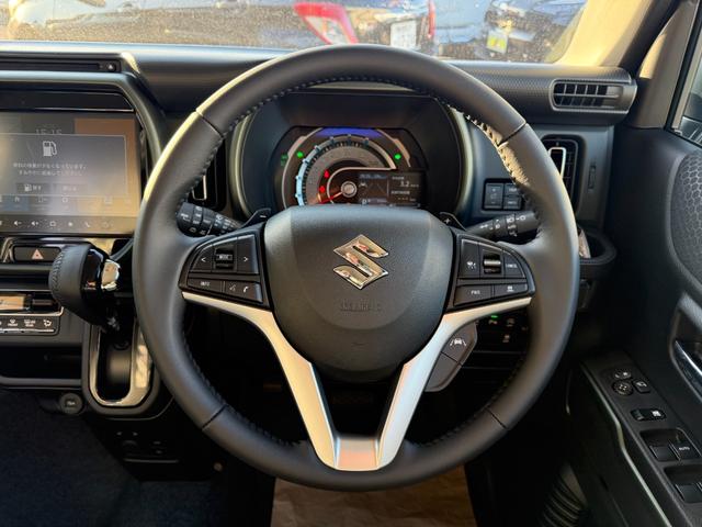 ハスラー タフワイルドターボ 届出済未使用車 メーカー9型ナビ 全方位カメラ 衝突軽減装置 車線逸脱警報 Bluetoothオーディオ フルセグ DVD コーナーセンサー シートヒーター ルーフレール 追従クルコン LEDライト(29枚目)