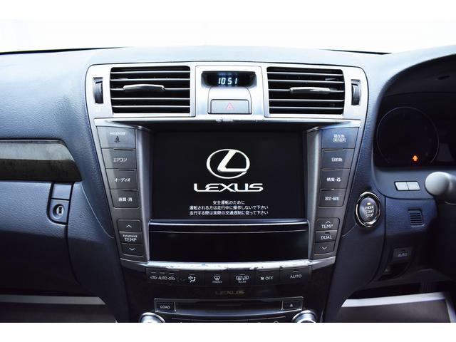 LS460 黒革・後期仕様・特別1年保証付車・走行無制限・新品フルエアロ・新品ホイール・新品タイヤ・4連イカリングBLACKライト・クリアランスS・音楽録音・DVD再生・Bluetooth・レーダー・クルコン(29枚目)
