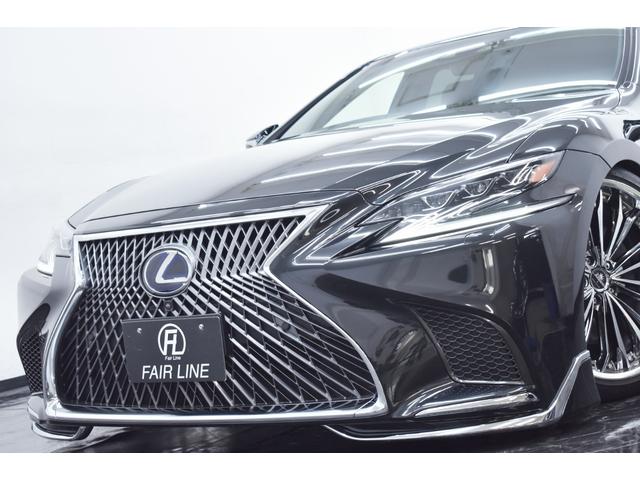 ＬＳ５００ｈ　Ｉパッケージ　黒本革・新品モデリスタエアロ・特別１年保証付・走行無制限・ＬＥＸＵＳセーフティシステム＋Ａ・三眼フルＬＥＤヘッドライト・パワートランク・アラウンドビューモニター・パドルシフト・記録簿(15枚目)