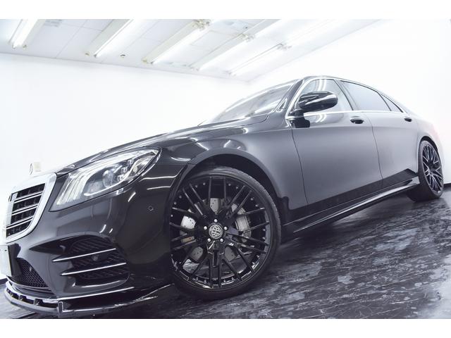 Ｓクラス Ｓ５６０ロング　ＡＭＧライン　ショーファーＰＫＧ・ｄｅｓｉｇｎｏスタイルＰＫＧ・ＡＭＧライン・パノラマＳＲ・リアエンターテイメントＳ・【Ｒｏｌｆ　Ｈａｒｔｇｅ】２１ｉｎ・ＦＲスポイラー・アンビエント連動ルーバー＆３Ｄツイーター（7枚目）
