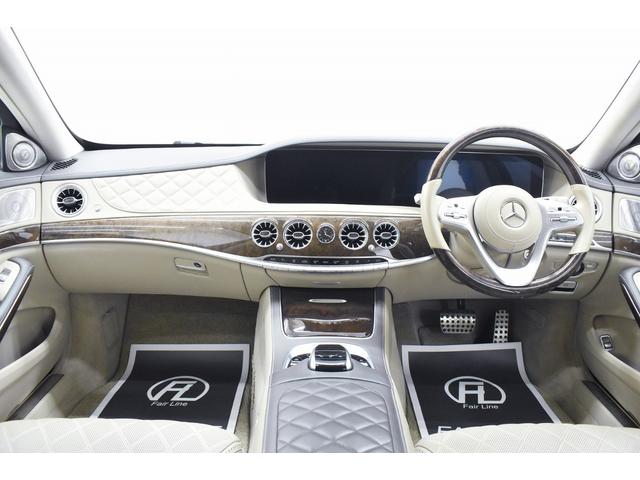 Ｓクラス Ｓ５６０ロング　ＡＭＧライン　ショーファーＰＫＧ・ｄｅｓｉｇｎｏスタイルＰＫＧ・ＡＭＧライン・パノラマＳＲ・リアエンターテイメントＳ・【Ｒｏｌｆ　Ｈａｒｔｇｅ】２１ｉｎ・ＦＲスポイラー・アンビエント連動ルーバー＆３Ｄツイーター（22枚目）