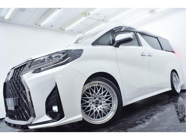 アルファード ２．５Ｓ　Ｃパッケージ　後期・黒革・新品ＬＭフルバンパーＫＩＴ・両側パワースライド・新品アルミホイール・新品タイヤ・特別１年保証・走行無制限・レーダークルーズ・オートハイビーム・音楽録音・ＤＶＤ・地デジ・Ｂｌｕｅｔｏｏｔｈ（7枚目）