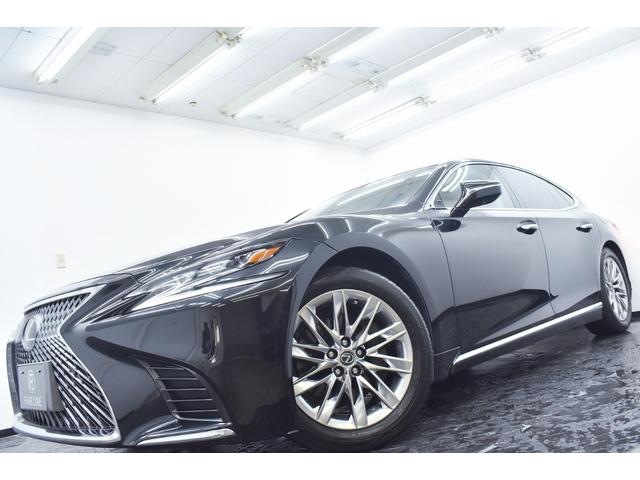 LS LS500 本革・LEXUSセーフティシステム・特別1年保証・走行無制限・レーダークルーズ・クリアランスソナー・360°カメラ・パワートランク・パドルシフト・地デジ・Bluetooth接続・記録簿・ワンオーナー(7枚目)