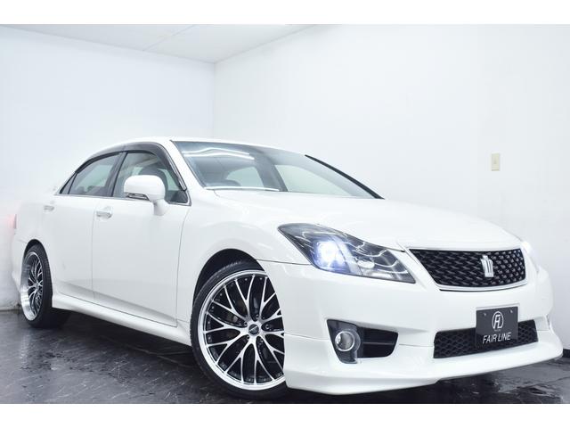 クラウン アスリート　スペシャルナビパッケージ　後期・新品エアロ・新品アルミホイール・新品タイヤ・イカリングＢＬＡＣＫカスタムライト・特別１年保証・走行無制限・クルーズコントロール・音楽録音・ＤＶＤ再生・地デジ・Ｂｌｕｅｔｏｏｔｈ・ビルトインＥＴＣ（11枚目）