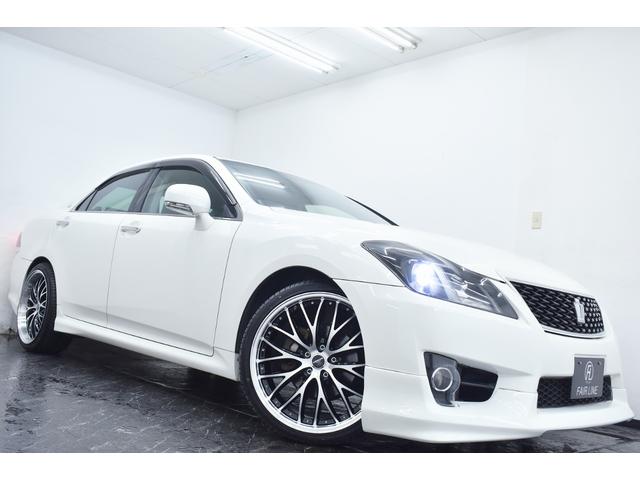 クラウン アスリート　スペシャルナビパッケージ　後期・新品エアロ・新品アルミホイール・新品タイヤ・イカリングＢＬＡＣＫカスタムライト・特別１年保証・走行無制限・クルーズコントロール・音楽録音・ＤＶＤ再生・地デジ・Ｂｌｕｅｔｏｏｔｈ・ビルトインＥＴＣ（13枚目）