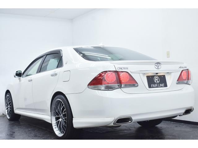 クラウン アスリート　スペシャルナビパッケージ　後期・新品エアロ・新品アルミホイール・新品タイヤ・イカリングＢＬＡＣＫカスタムライト・特別１年保証・走行無制限・クルーズコントロール・音楽録音・ＤＶＤ再生・地デジ・Ｂｌｕｅｔｏｏｔｈ・ビルトインＥＴＣ（16枚目）