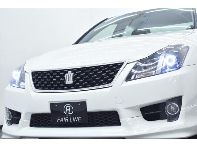 クラウン アスリート　スペシャルナビパッケージ　後期・新品エアロ・新品アルミホイール・新品タイヤ・イカリングＢＬＡＣＫカスタムライト・特別１年保証・走行無制限・クルーズコントロール・音楽録音・ＤＶＤ再生・地デジ・Ｂｌｕｅｔｏｏｔｈ・ビルトインＥＴＣ（28枚目）