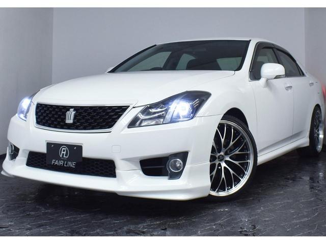 クラウン アスリート　スペシャルナビパッケージ　後期・新品エアロ・新品アルミホイール・新品タイヤ・イカリングＢＬＡＣＫカスタムライト・特別１年保証・走行無制限・クルーズコントロール・音楽録音・ＤＶＤ再生・地デジ・Ｂｌｕｅｔｏｏｔｈ・ビルトインＥＴＣ（66枚目）