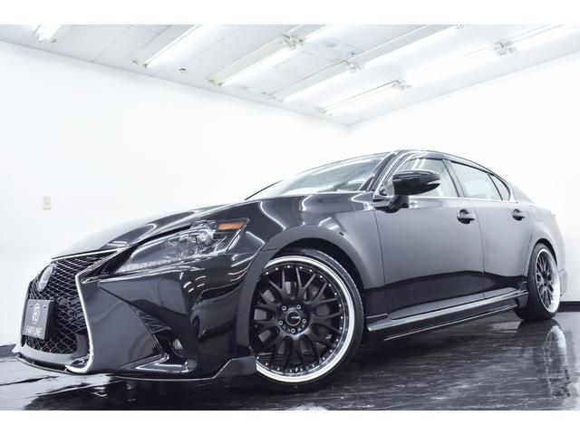 ＧＳ ＧＳ４５０ｈ　Ｉパッケージ　本革・新品Ｆスポーツ仕様スピンドルフルエアロ・新品アルミホイール・新品タイヤ・ＢＬＡＣＫカスタムライト＆テール・特別１年保証・走行無制限・クルーズコントロール・パドルシフト・地デジ・Ｂｌｕｅｔｏｏｔｈ（7枚目）