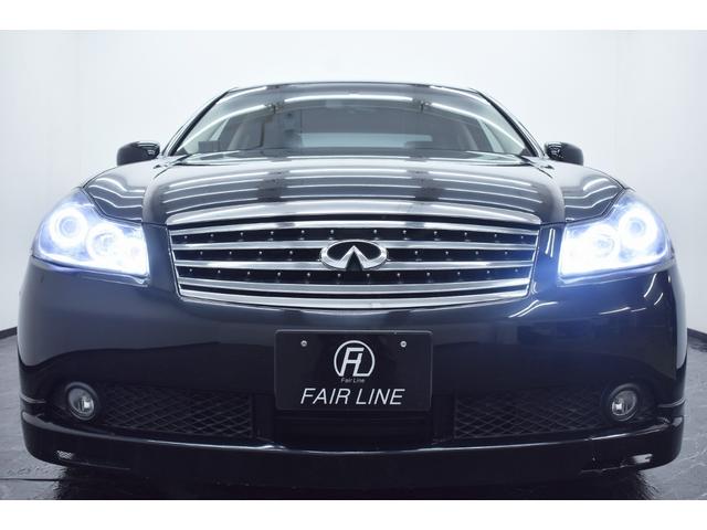 フーガ ３５０ＧＴ　黒革・社外エアロ・社外アルミホイール・ＬＯＷＳＴＹＬＥ・イカリングＢＬＡＣＫカスタムライト・ＢＬＡＣＫカスタムテール・ＩＮＦＩＮＩＴＩ・シートヒーター＆ベンチレーション・Ｂｌｕｅｔｏｏｔｈ接続（8枚目）