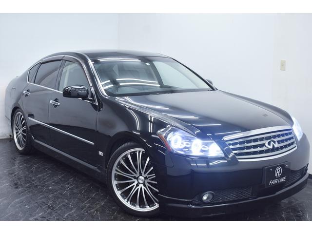 フーガ ３５０ＧＴ　黒革・社外エアロ・社外アルミホイール・ＬＯＷＳＴＹＬＥ・イカリングＢＬＡＣＫカスタムライト・ＢＬＡＣＫカスタムテール・ＩＮＦＩＮＩＴＩ・シートヒーター＆ベンチレーション・Ｂｌｕｅｔｏｏｔｈ接続（12枚目）