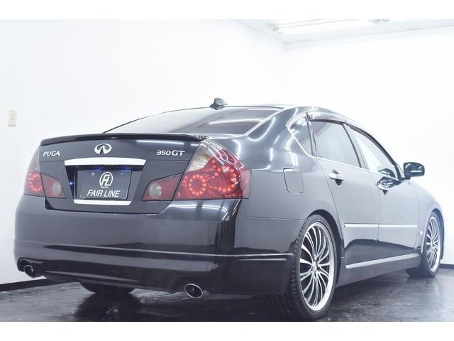 フーガ ３５０ＧＴ　黒革・社外エアロ・社外アルミホイール・ＬＯＷＳＴＹＬＥ・イカリングＢＬＡＣＫカスタムライト・ＢＬＡＣＫカスタムテール・ＩＮＦＩＮＩＴＩ・シートヒーター＆ベンチレーション・Ｂｌｕｅｔｏｏｔｈ接続（18枚目）