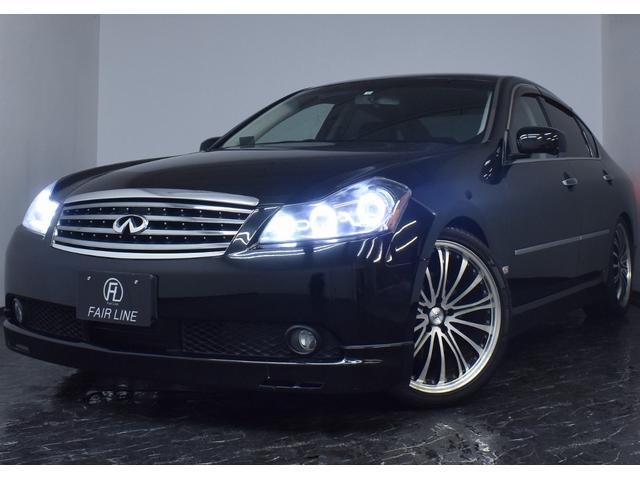 フーガ ３５０ＧＴ　黒革・社外エアロ・社外アルミホイール・ＬＯＷＳＴＹＬＥ・イカリングＢＬＡＣＫカスタムライト・ＢＬＡＣＫカスタムテール・ＩＮＦＩＮＩＴＩ・シートヒーター＆ベンチレーション・Ｂｌｕｅｔｏｏｔｈ接続（66枚目）