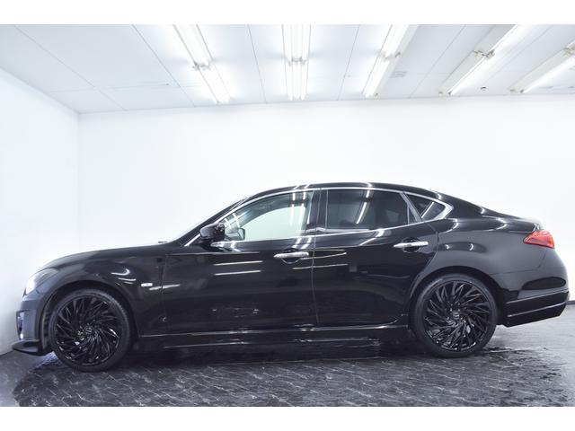 フーガ ２５０ＧＴ　Ａパッケージ　黒ハーフレザー・新品インパル仕様フルエアロ・新品アルミホイール＆タイヤ・ＩＮＦＩＮＩＴＩ・イカリングＢＬＡＣＫカスタムライト・特別１年保証・走行無制限・クルーズコントロール・地デジ・Ｂｌｕｅｔｏｏｔｈ（16枚目）