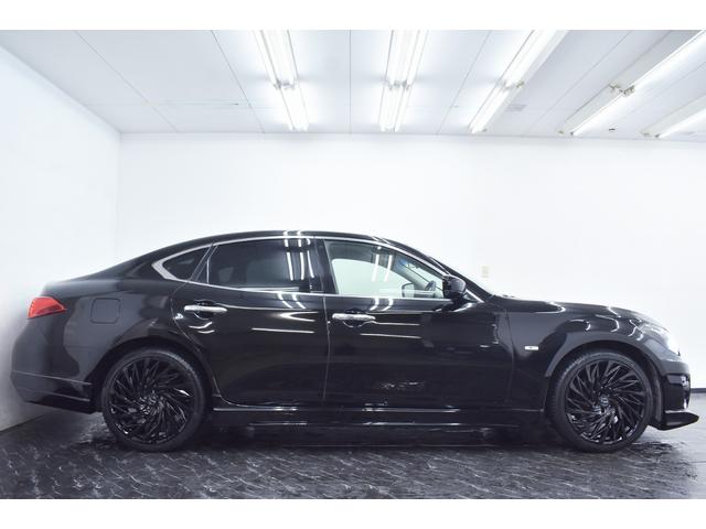 フーガ ２５０ＧＴ　Ａパッケージ　黒ハーフレザー・新品インパル仕様フルエアロ・新品アルミホイール＆タイヤ・ＩＮＦＩＮＩＴＩ・イカリングＢＬＡＣＫカスタムライト・特別１年保証・走行無制限・クルーズコントロール・地デジ・Ｂｌｕｅｔｏｏｔｈ（18枚目）