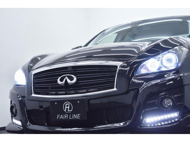 フーガ ２５０ＧＴ　Ａパッケージ　黒ハーフレザー・新品インパル仕様フルエアロ・新品アルミホイール＆タイヤ・ＩＮＦＩＮＩＴＩ・イカリングＢＬＡＣＫカスタムライト・特別１年保証・走行無制限・クルーズコントロール・地デジ・Ｂｌｕｅｔｏｏｔｈ（27枚目）