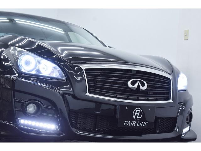 フーガ ２５０ＧＴ　Ａパッケージ　黒ハーフレザー・新品インパル仕様フルエアロ・新品アルミホイール＆タイヤ・ＩＮＦＩＮＩＴＩ・イカリングＢＬＡＣＫカスタムライト・特別１年保証・走行無制限・クルーズコントロール・地デジ・Ｂｌｕｅｔｏｏｔｈ（28枚目）