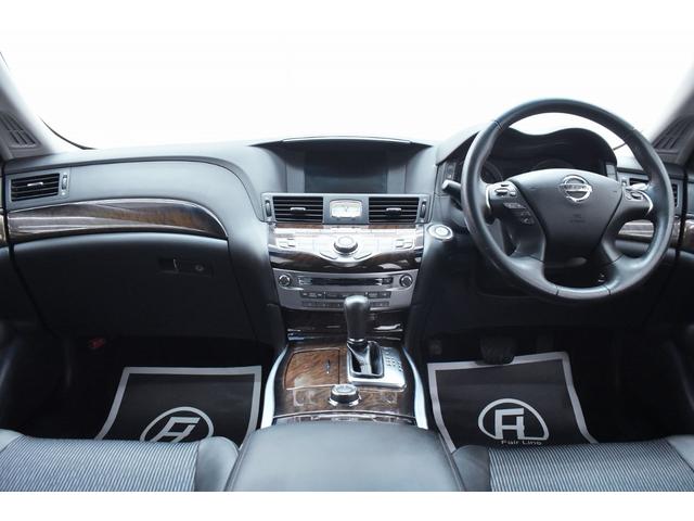 フーガ ２５０ＧＴ　Ａパッケージ　黒ハーフレザー・新品インパル仕様フルエアロ・新品アルミホイール＆タイヤ・ＩＮＦＩＮＩＴＩ・イカリングＢＬＡＣＫカスタムライト・特別１年保証・走行無制限・クルーズコントロール・地デジ・Ｂｌｕｅｔｏｏｔｈ（34枚目）