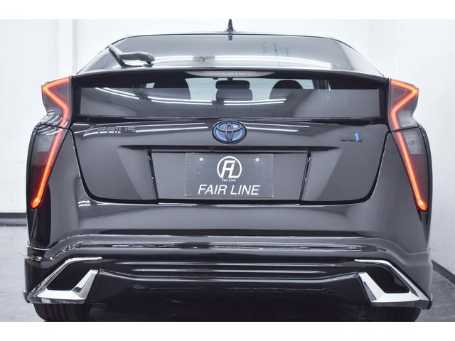 プリウス Ｓ　モデリスタ仕様フルエアロ・新品アルミホイール・新品タイヤ・ＢＬＡＣＫカスタムライト・ＢＬＡＣＫカスタムテール・新品ウッドコンビステアリング・特別１年保証・走行無制限・地デジ・Ｂｌｕｅｔｏｏｔｈ・記録簿（11枚目）