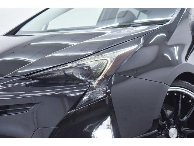 プリウス Ｓ　モデリスタ仕様フルエアロ・新品アルミホイール・新品タイヤ・ＢＬＡＣＫカスタムライト・ＢＬＡＣＫカスタムテール・新品ウッドコンビステアリング・特別１年保証・走行無制限・地デジ・Ｂｌｕｅｔｏｏｔｈ・記録簿（17枚目）