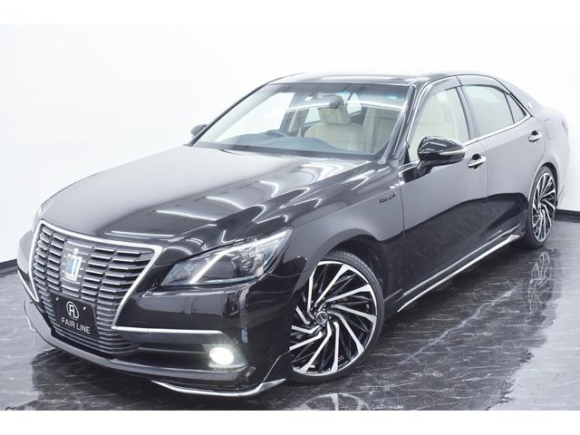 クラウンハイブリッド ロイヤルサルーン 新品モデリスタ仕様フルエアロ・新品アルミホイール・新品タイヤ・BLACKカスタムライト・BLACKカスタムテール・特別1年保証・走行無制限・レーダークルーズ・DVD再生・地デジ・Bluetooth接続(6枚目)