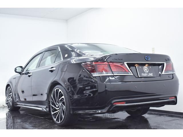 クラウンハイブリッド ロイヤルサルーン 新品モデリスタ仕様フルエアロ・新品アルミホイール・新品タイヤ・BLACKカスタムライト・BLACKカスタムテール・特別1年保証・走行無制限・レーダークルーズ・DVD再生・地デジ・Bluetooth接続(12枚目)